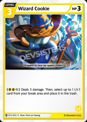 Wizard Cookie (ST2-003) (C) [Starter Deck]