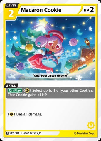 Macaron Cookie (ST2-004) (U) [Starter Deck]