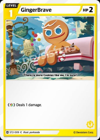 GingerBrave (ST2-009) (C) [Starter Deck]