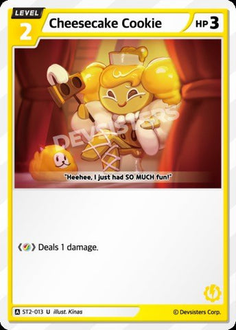 Cheesecake Cookie (ST2-013) (U) [Starter Deck]