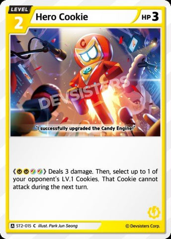 Hero Cookie (ST2-015) (C) [Starter Deck]