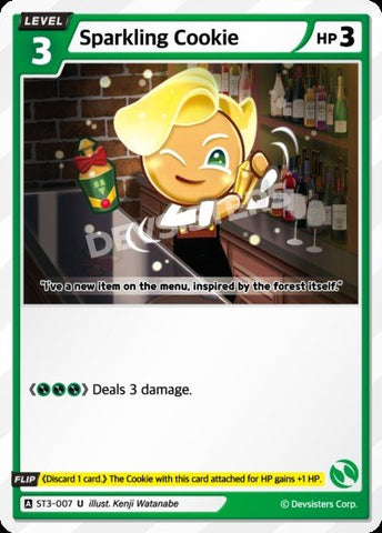 Sparkling Cookie (ST3-007) (U) [Starter Deck]