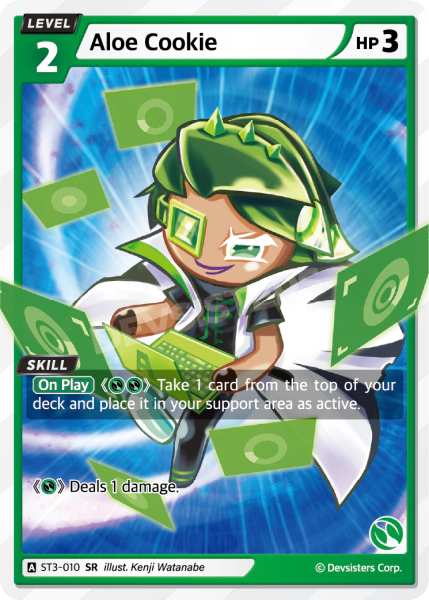 Aloe Cookie (ST3-010) (SR) [Starter Deck]