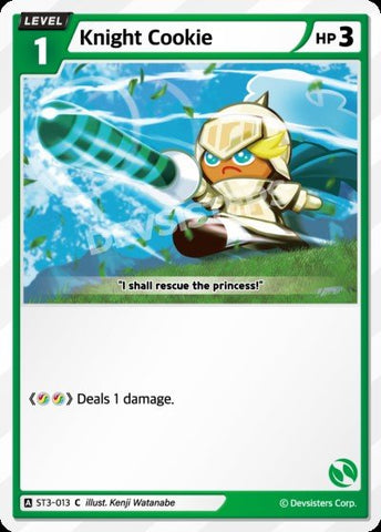 Knight Cookie (ST3-013) (C) [Starter Deck]