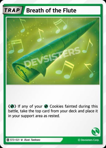 Breath of the Flute (ST3-021) (U) [Starter Deck]