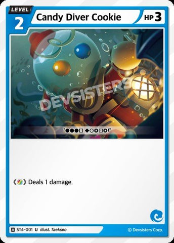 Candy Diver Cookie (ST4-001) (U) [Starter Deck]