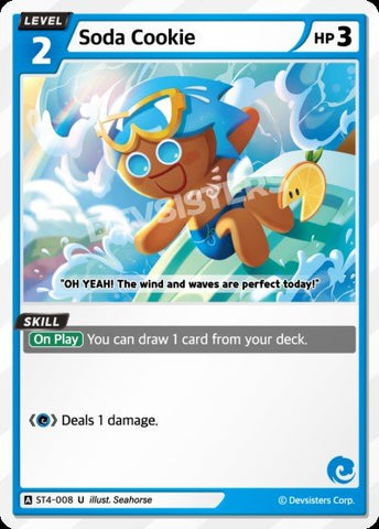 Soda Cookie (ST4-008) (U) [Starter Deck]