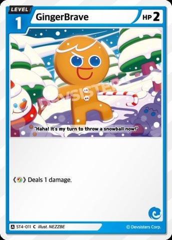 GingerBrave (ST4-011) (C) [Starter Deck]