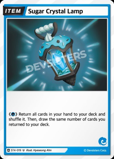 Sugar Crystal Lamp (ST4-019) (U) [Starter Deck]