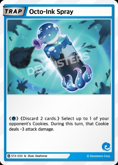 Octo-ink Spray (ST4-020) (U) [Starter Deck]
