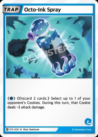 Octo-ink Spray (ST4-020) (U) [Starter Deck]