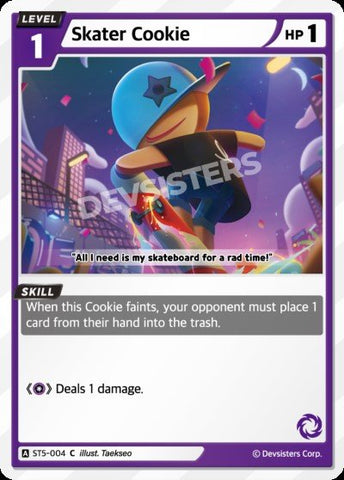 Skater Cookie (ST5-004) (C) [Starter Deck]