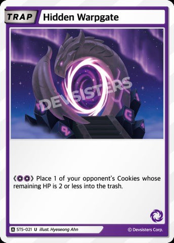 Hidden Warpgate (ST5-021) (U) [Starter Deck]