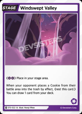 Windswept Valley (ST5-022) (U) [Starter Deck]
