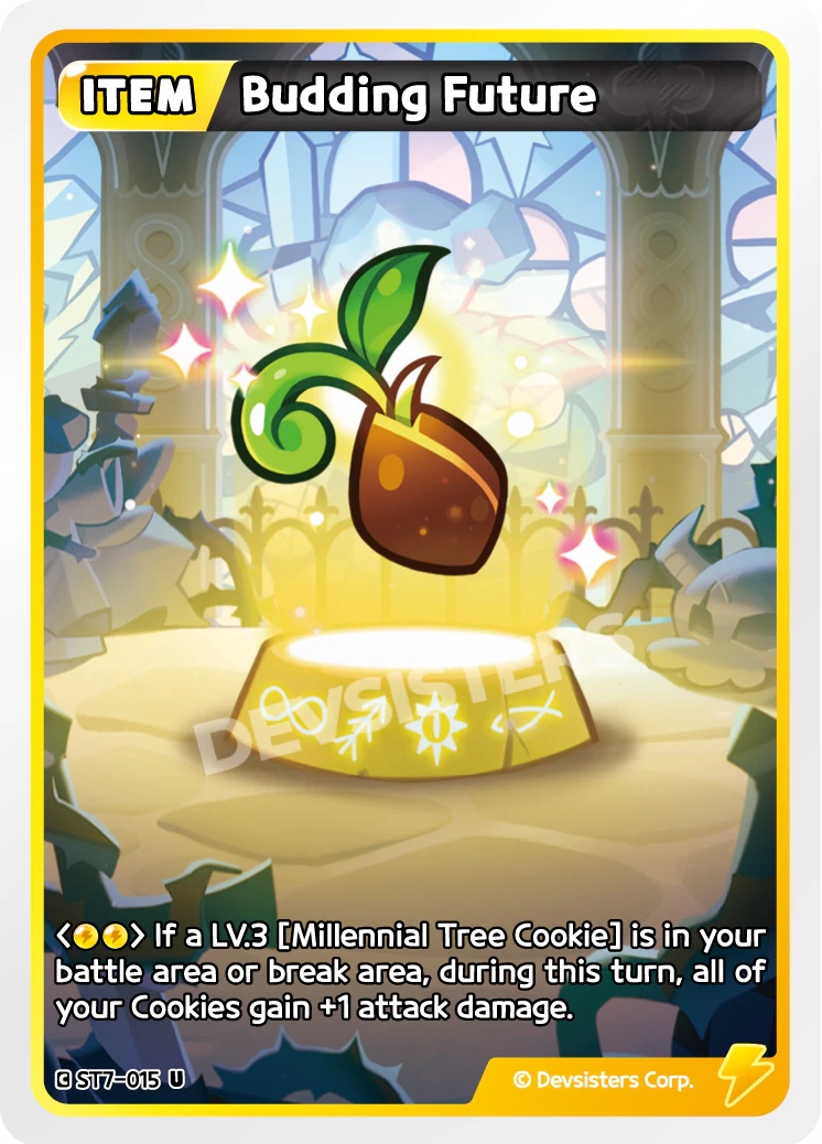 Image for Budding Future (ST7-015) [Tree of Life] - CookieRun: Braverse TCG