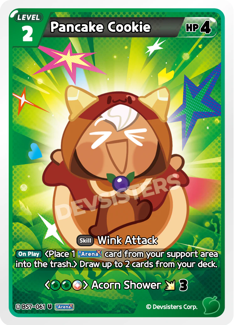 Image for Pancake Cookie (BS7-061) [Arena of Glory] - CookieRun: Braverse TCG