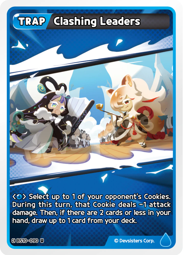 Image for Clashing Leaders (BS10-090) [Paradise of Passion & Sloth / Catacombs of Silence] - CookieRun: Braverse TCG