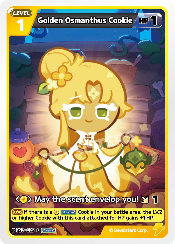 Image for Golden Osmanthus Cookie (BS7-025) [Arena of Glory] - CookieRun: Braverse TCG