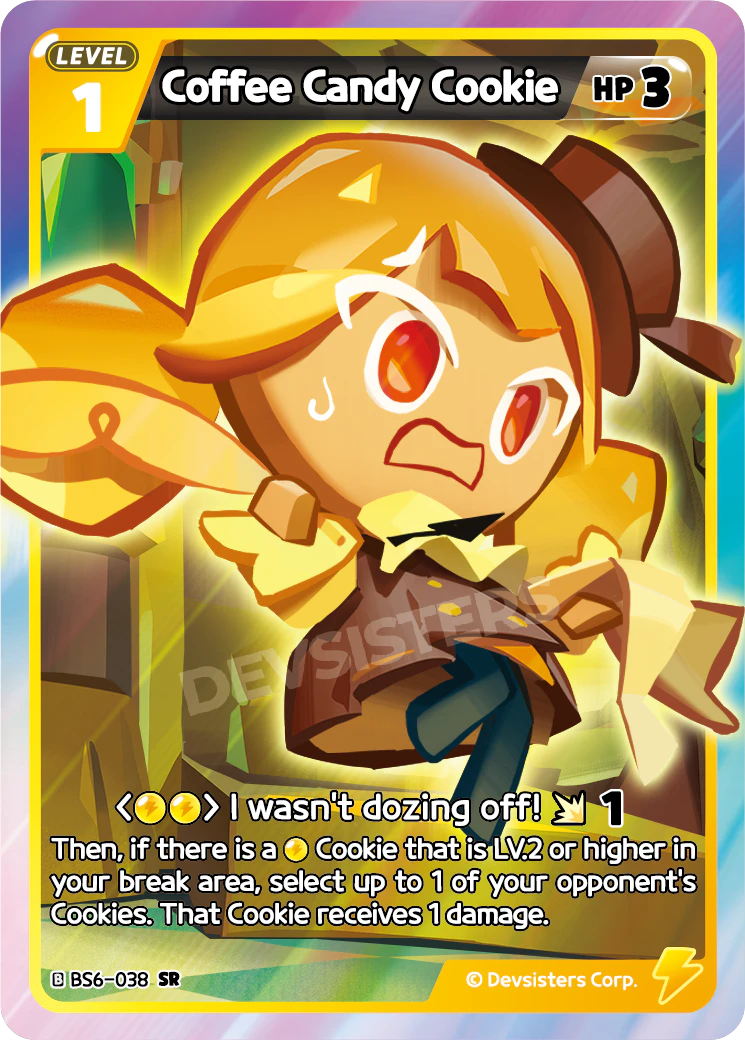 Image for Coffee Candy Cookie (BS6-038) [Operation Timeguard] - CookieRun: Braverse TCG
