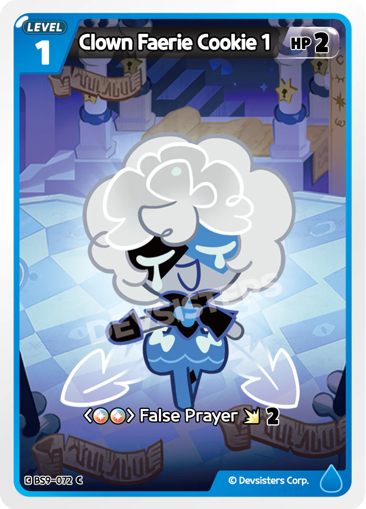 Image for Clown Faerie Cookie 1 (BS9-072) [A Game of Truth and Deceit] - CookieRun: Braverse TCG