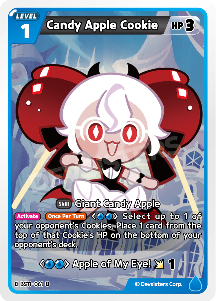 Image for Candy Apple Cookie (BS11-061) [The Dark Enchantress War] - CookieRun: Braverse TCG