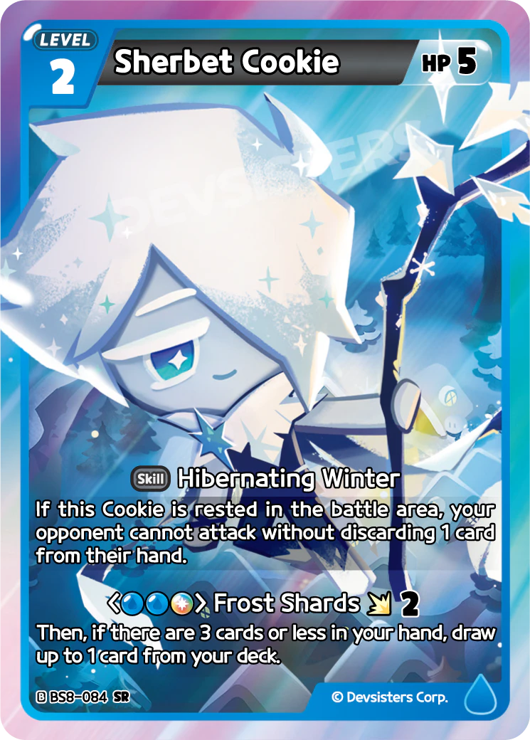 Image for Sherbet Cookie (BS8-084) [Land of Fire & Ruin, Realm of Apathy] - CookieRun: Braverse TCG