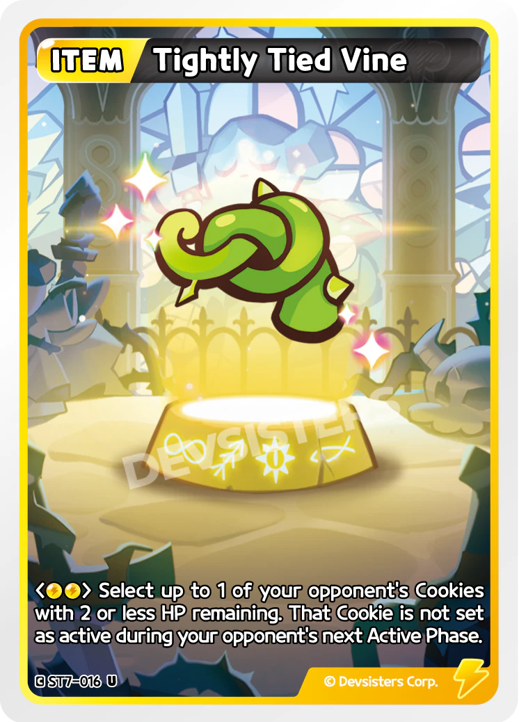 Image for Tightly Tied Vine (ST7-016) [Tree of Life] - CookieRun: Braverse TCG