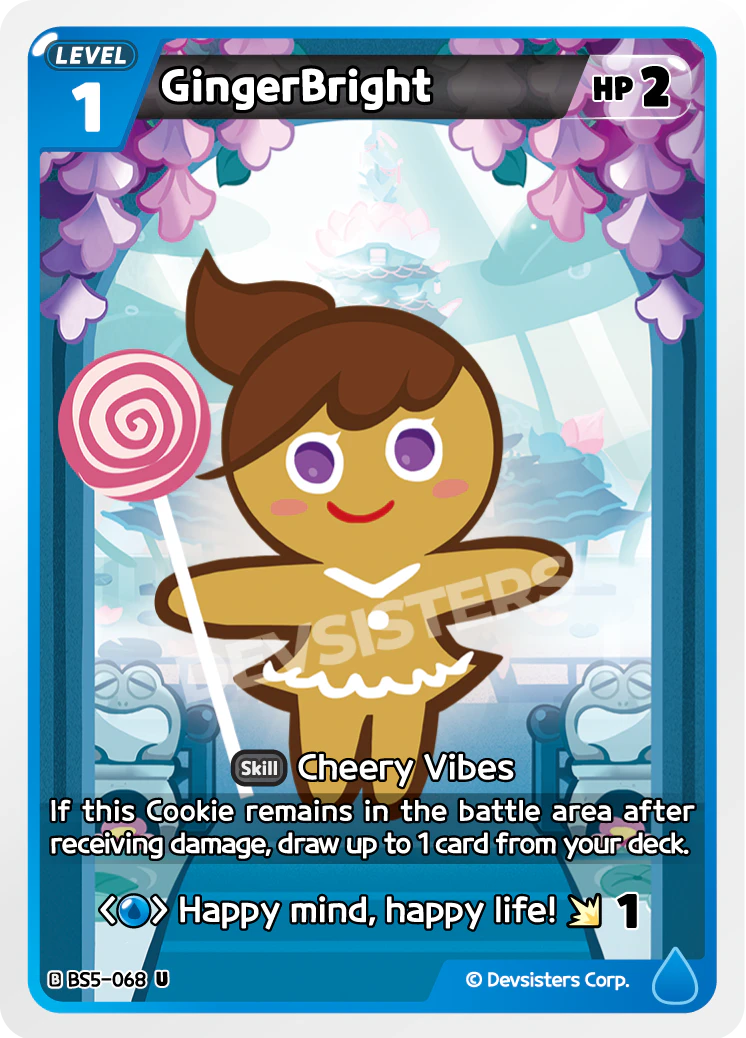 Image for GingerBright (BS5-068) [Operation Timeguard] - CookieRun: Braverse TCG