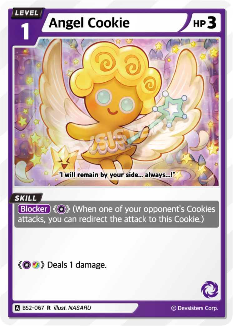Image for Angel Cookie (BS2-067) [BRAVE BEGINNING] - CookieRun: Braverse TCG