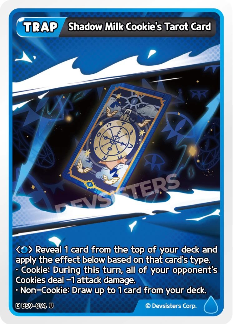 Image for Shadow Milk Cookie's Tarot Card (BS9-094) [A Game of Truth and Deceit] - CookieRun: Braverse TCG