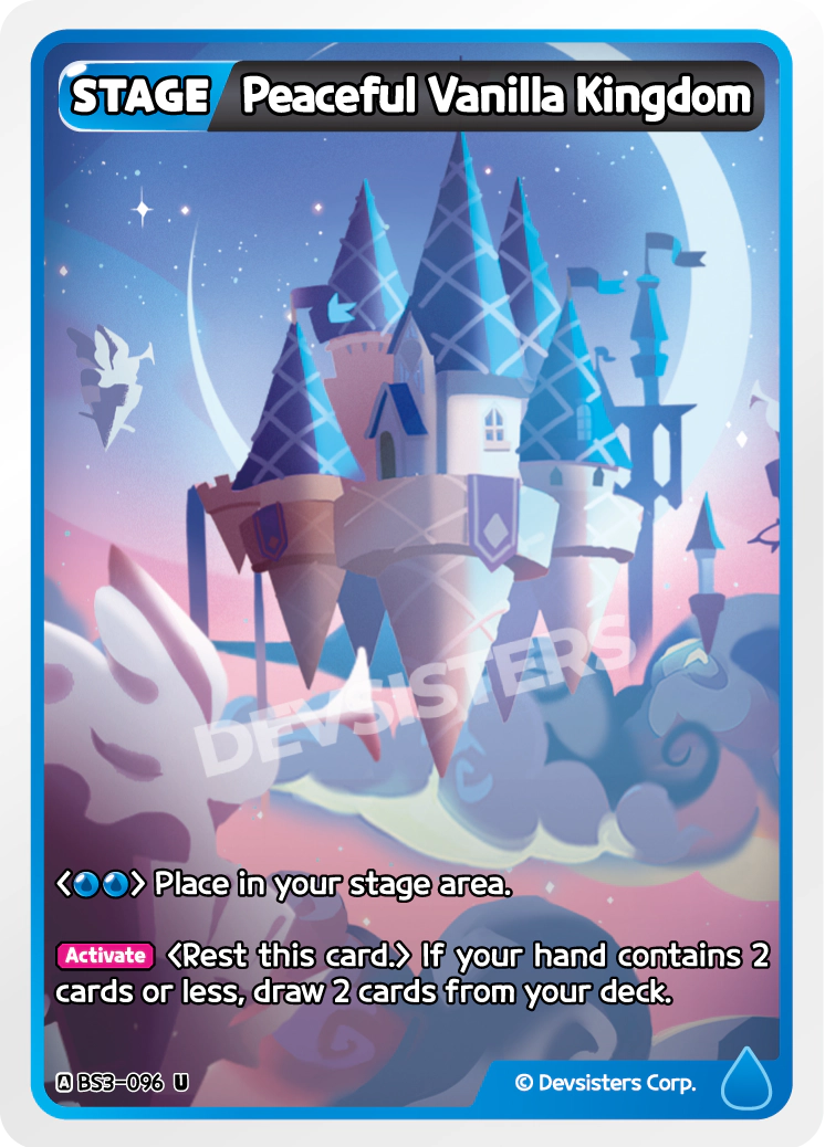 Image for Peaceful Vanilla Kingdom (BS3-096) [Age of Heroes and Kingdoms] - CookieRun: Braverse TCG