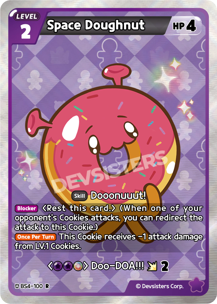 Image for Space Doughnut (BS4-100) [Age of Heroes and Kingdoms] - CookieRun: Braverse TCG