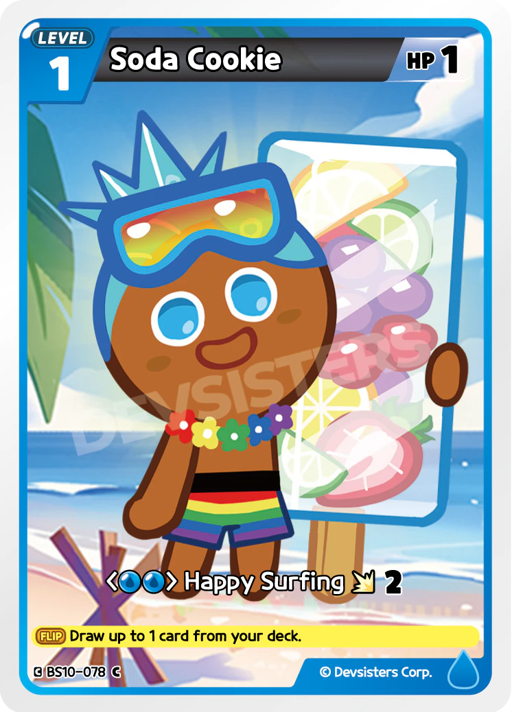 Image for Soda Cookie (BS10-078) [Paradise of Passion & Sloth / Catacombs of Silence] - CookieRun: Braverse TCG