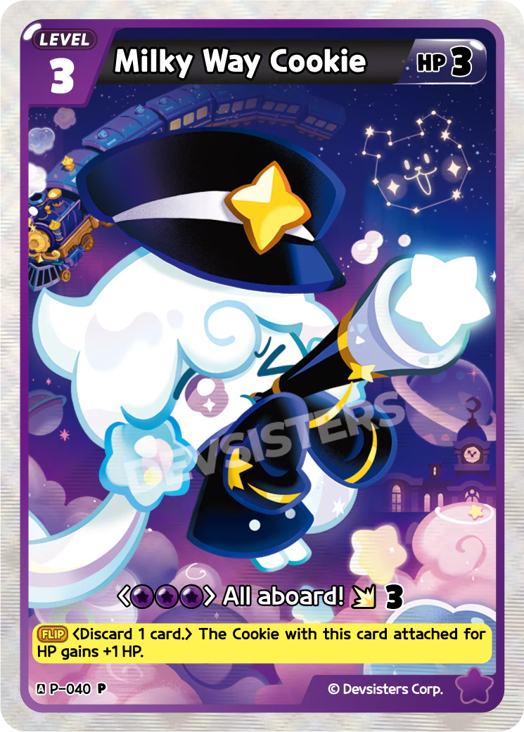 Image for Milky Way Cookie (P-040) [Promotion Card] - CookieRun: Braverse TCG