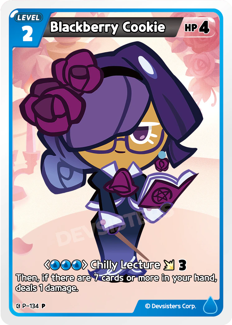 Image for Blackberry Cookie (P-134) [Promotion Card] - CookieRun: Braverse TCG