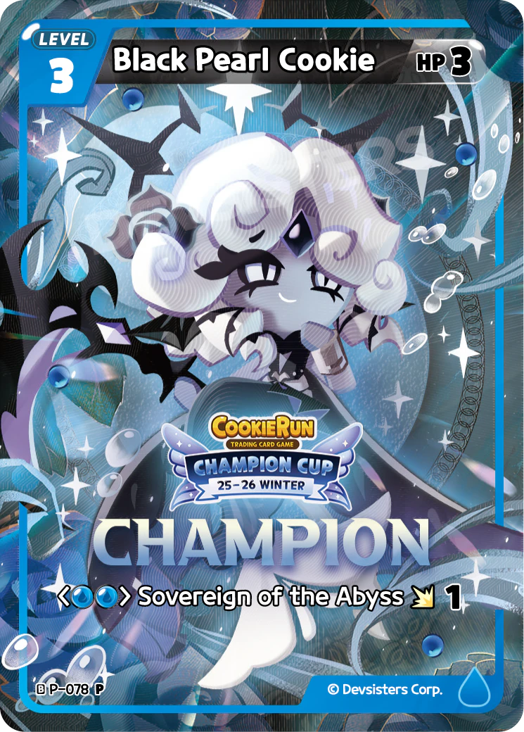 Image for Black Pearl Cookie (P-078) [Promotion Card] - CookieRun: Braverse TCG
