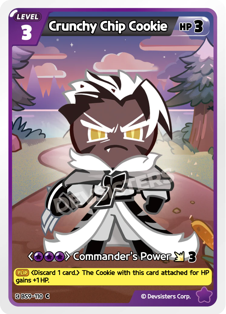 Image for Crunchy Chip Cookie (BS9-110) [A Game of Truth and Deceit] - CookieRun: Braverse TCG