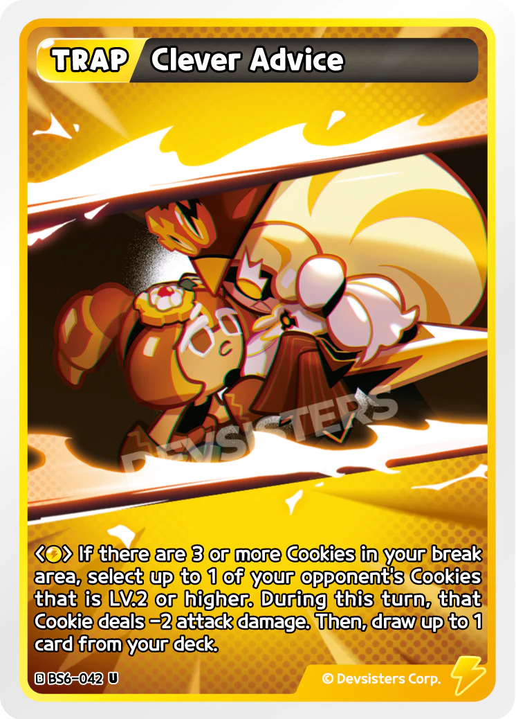 Image for Clever Advice (BS6-042) [Operation Timeguard] - CookieRun: Braverse TCG