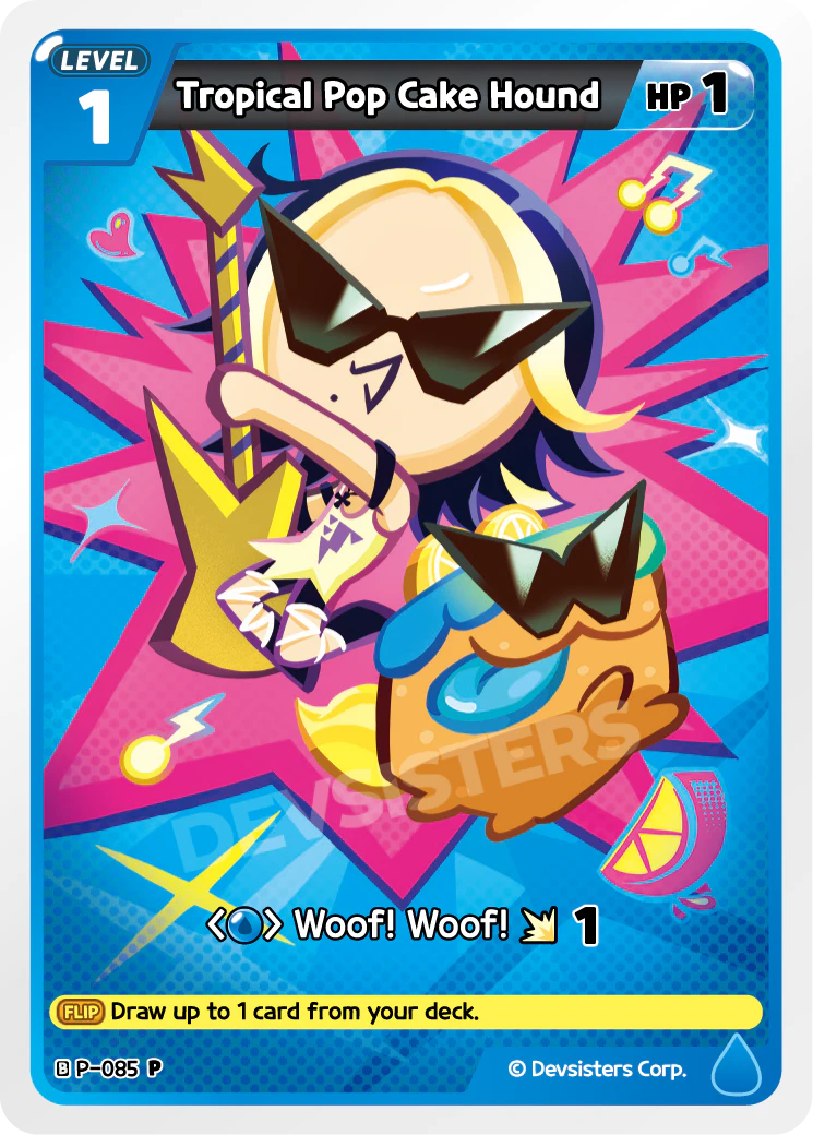 Image for Tropical Pop Cake Hound (P-085) [Promotion Card] - CookieRun: Braverse TCG