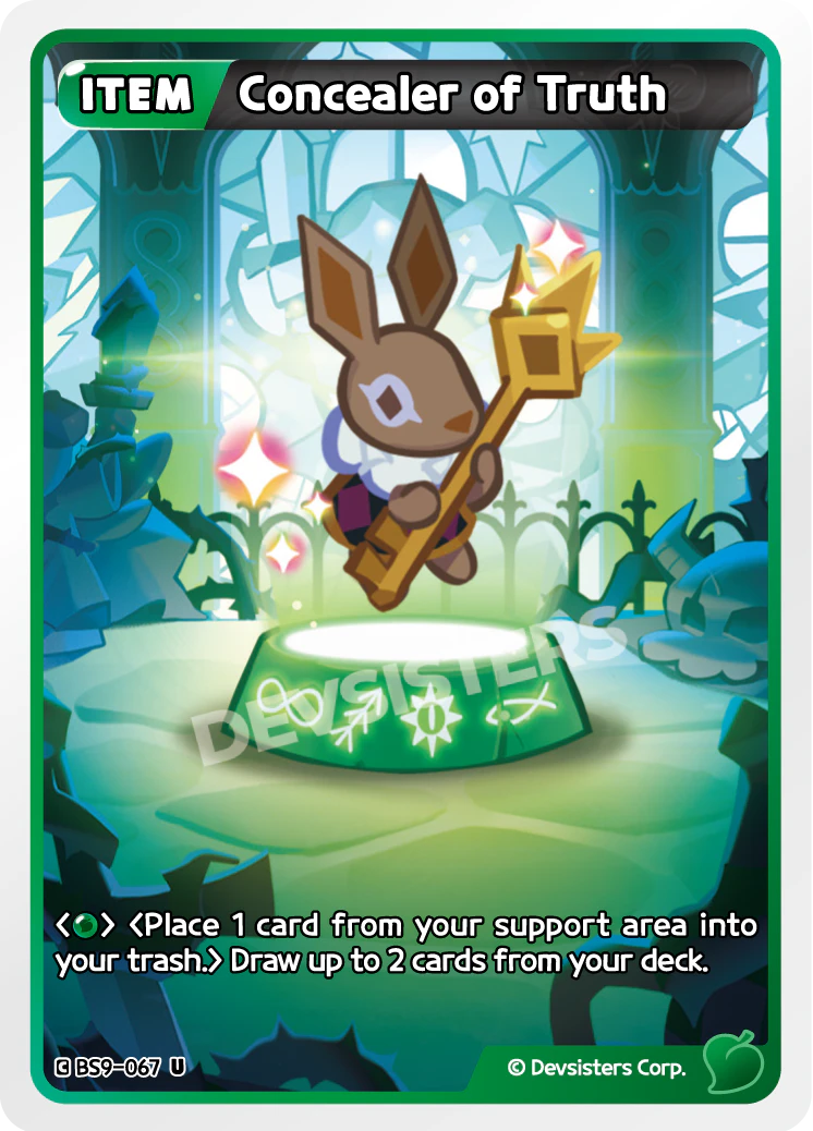 Image for Concealer of Truth (BS9-067) [A Game of Truth and Deceit] - CookieRun: Braverse TCG