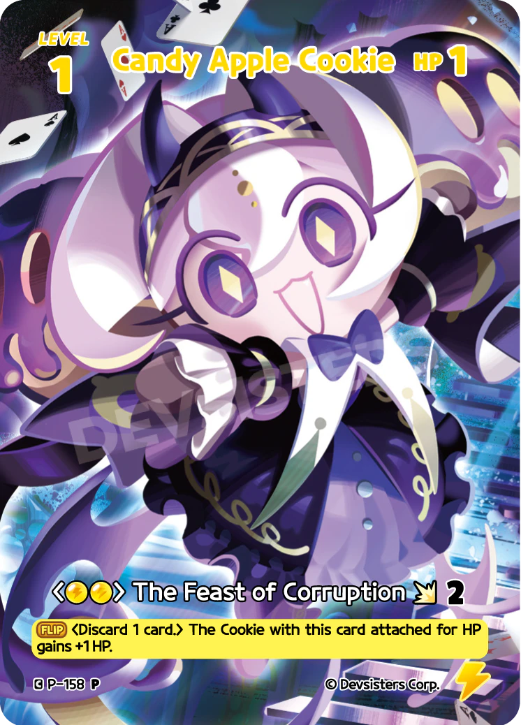 Image for Candy Apple Cookie (P-158) [Ancient Scriptures Promotion Pack] - CookieRun: Braverse TCG