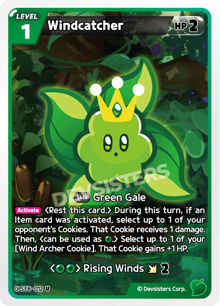 Image for Windcatcher (ST8-012) [Guardian Winds] - CookieRun: Braverse TCG