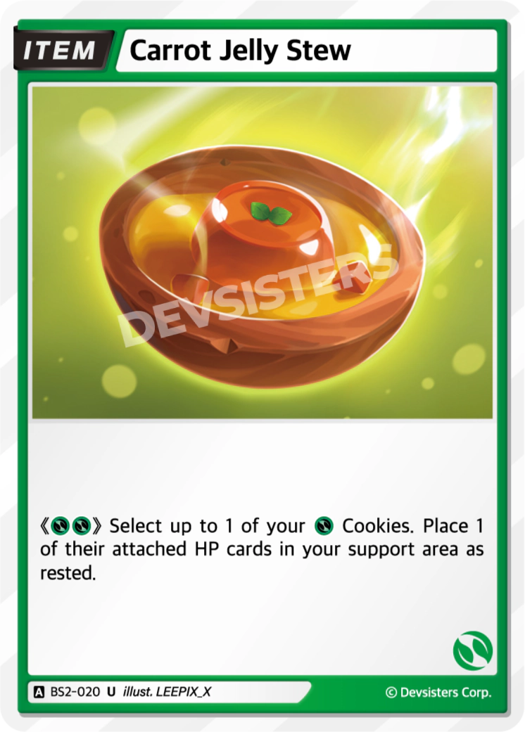 Image for Carrot Jelly Stew (BS2-020) [BRAVE BEGINNING] - CookieRun: Braverse TCG