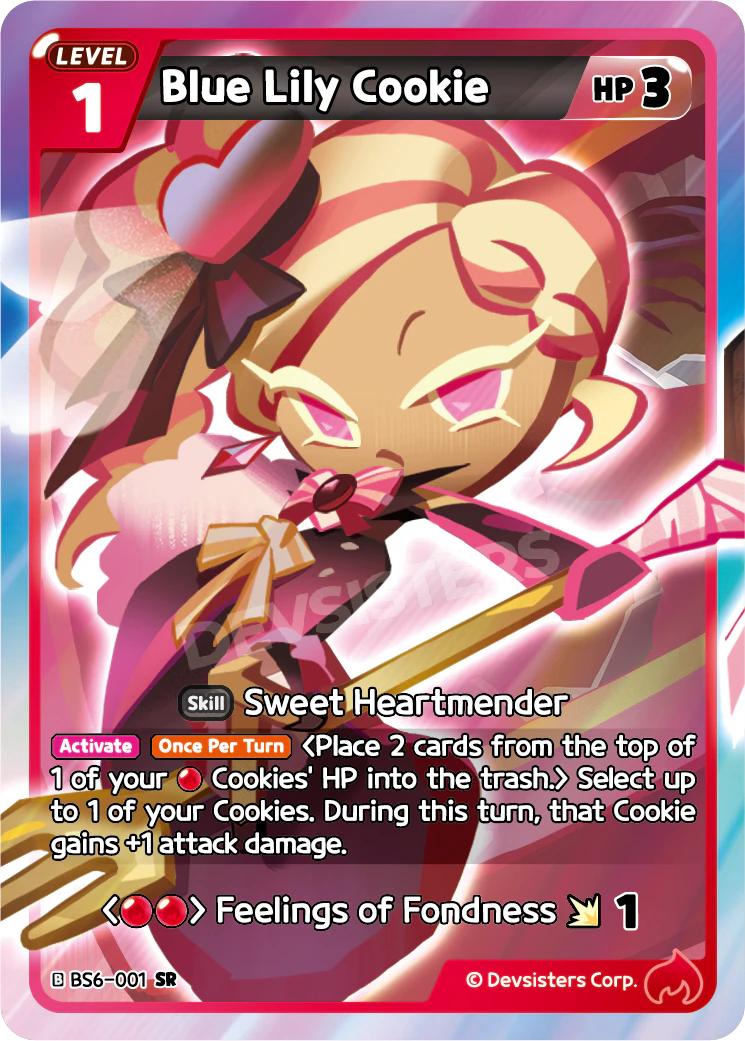 Image for Blue Lily Cookie (BS6-001) [Operation Timeguard] - CookieRun: Braverse TCG