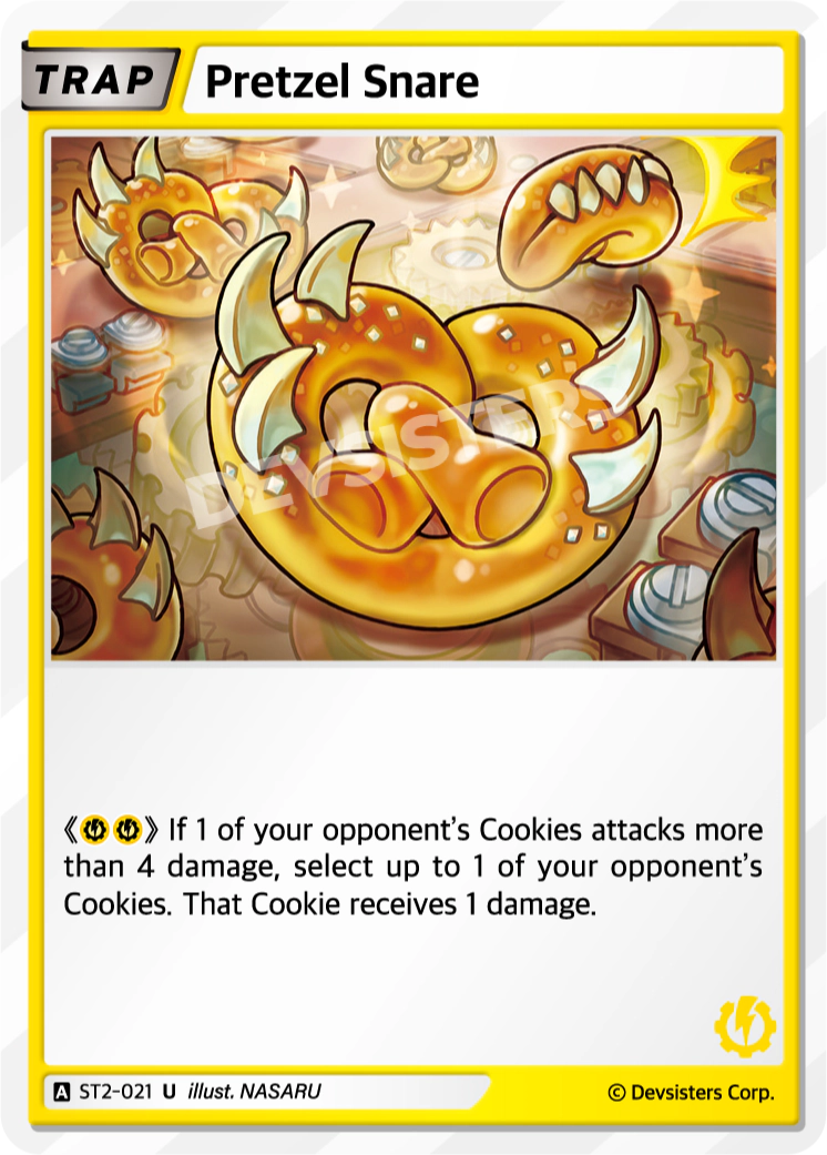 Image for Pretzel Snare (ST2-021) [Starter Deck YELLOW] - CookieRun: Braverse TCG