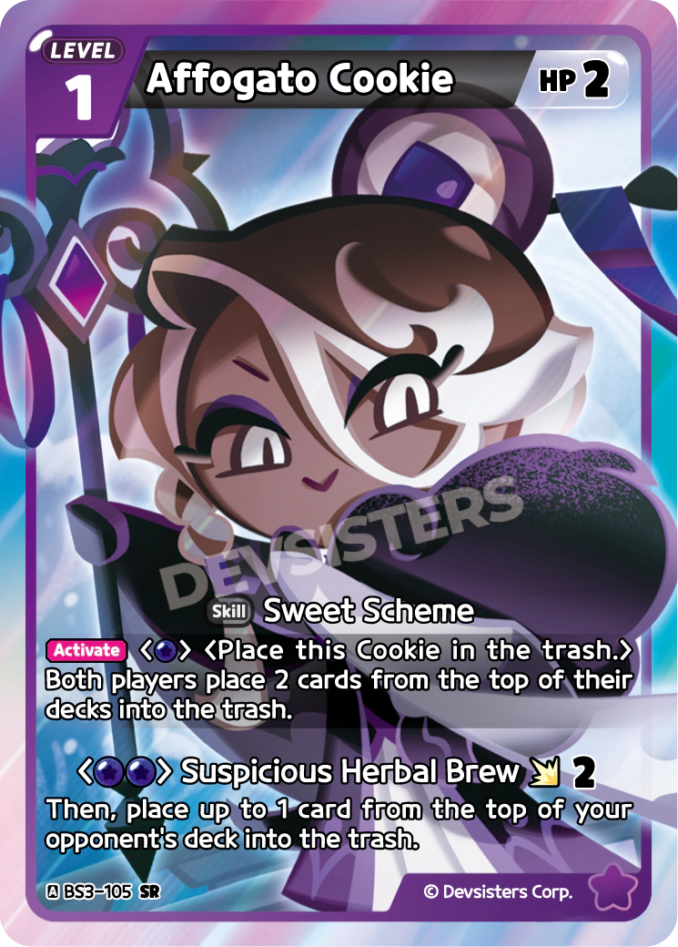 Image for Affogato Cookie (BS3-105) [Age of Heroes and Kingdoms] - CookieRun: Braverse TCG