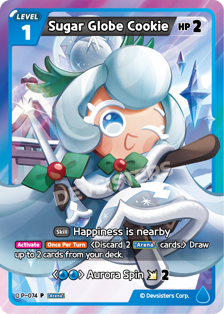 Image for Sugar Globe Cookie (P-074) [Promotion Card] - CookieRun: Braverse TCG