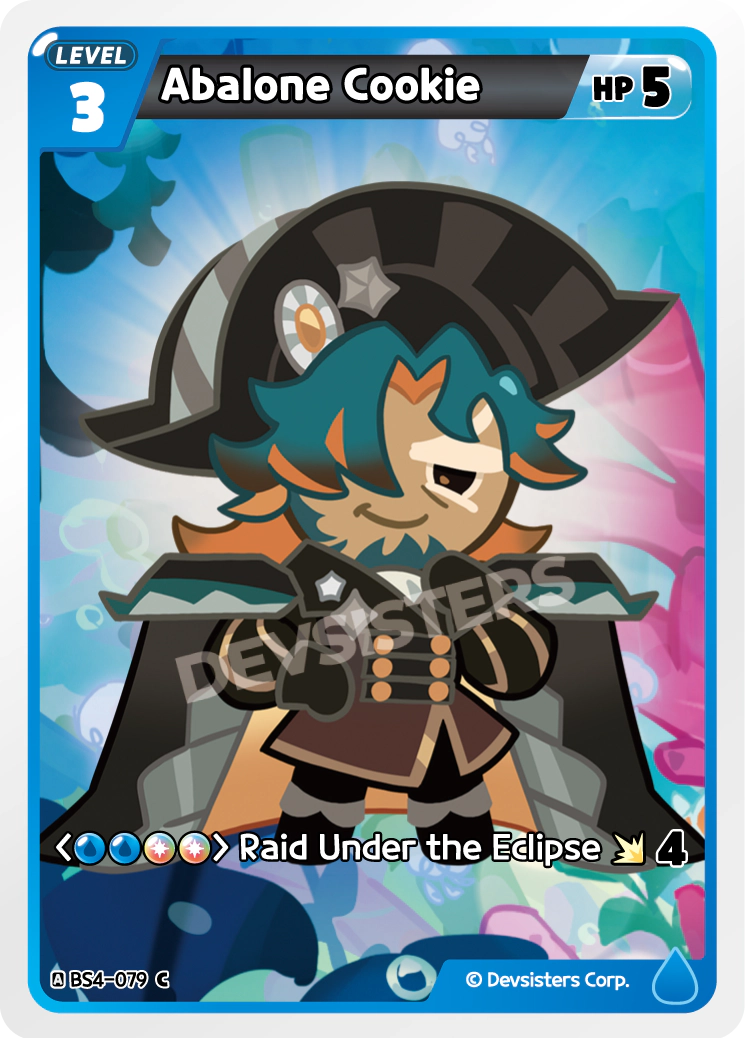 Image for Abalone Cookie (BS4-079) [Age of Heroes and Kingdoms] - CookieRun: Braverse TCG