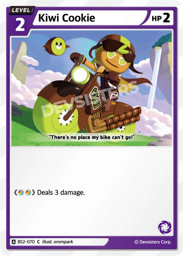 Image for Kiwi Cookie (BS2-070) [BRAVE BEGINNING] - CookieRun: Braverse TCG