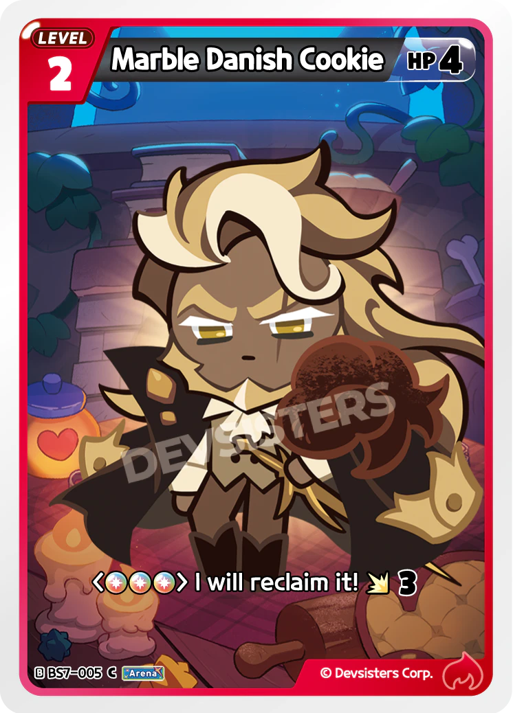 Image for Marble Danish Cookie (BS7-005) [Arena of Glory] - CookieRun: Braverse TCG